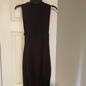 Small black maxi dress